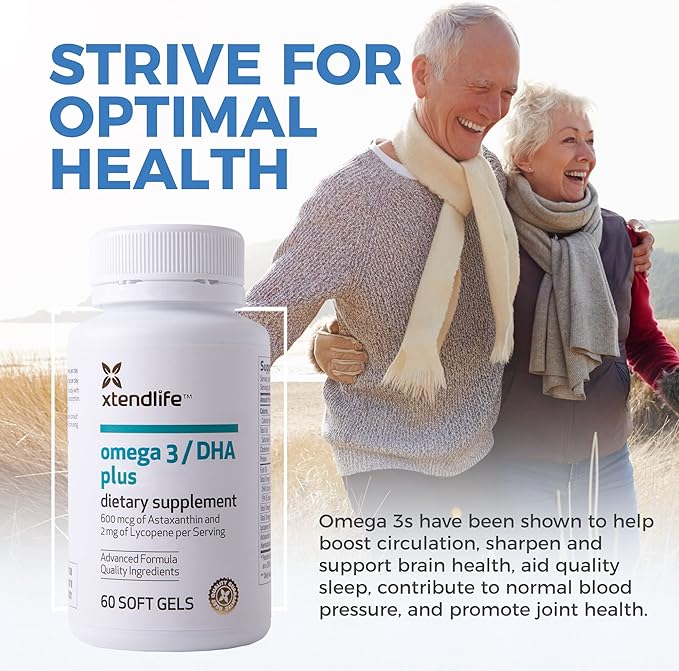 Xtendlife, Omega 3 DHA Plus, Full 700mg of 60 Soft