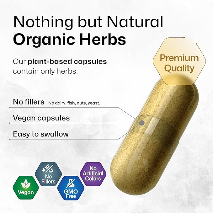 Uric Acid Support Capsules 10:1 Extract 100 Vegan