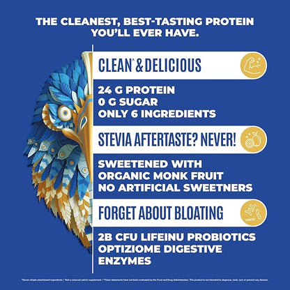 BIRDMAN Falcon Vegan Protein Powder Organic, 40 Servings 2.64lb