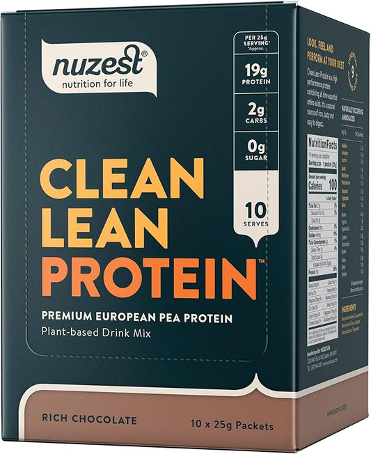 Nuzest - Pea Protein Powder - 0.9 oz, 10)