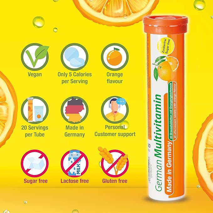 T&D German Multvitamin 10 Vitamins 240 Vegan