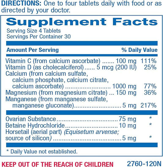 Anabolic Laboratories Osteo Plex for Women 120 Tablets D3, Vitamin D3 and
