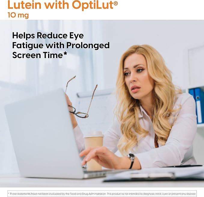 Doctor's Best Lutein with OptiLut Non-GMO, 20 mg, 120 Veggie