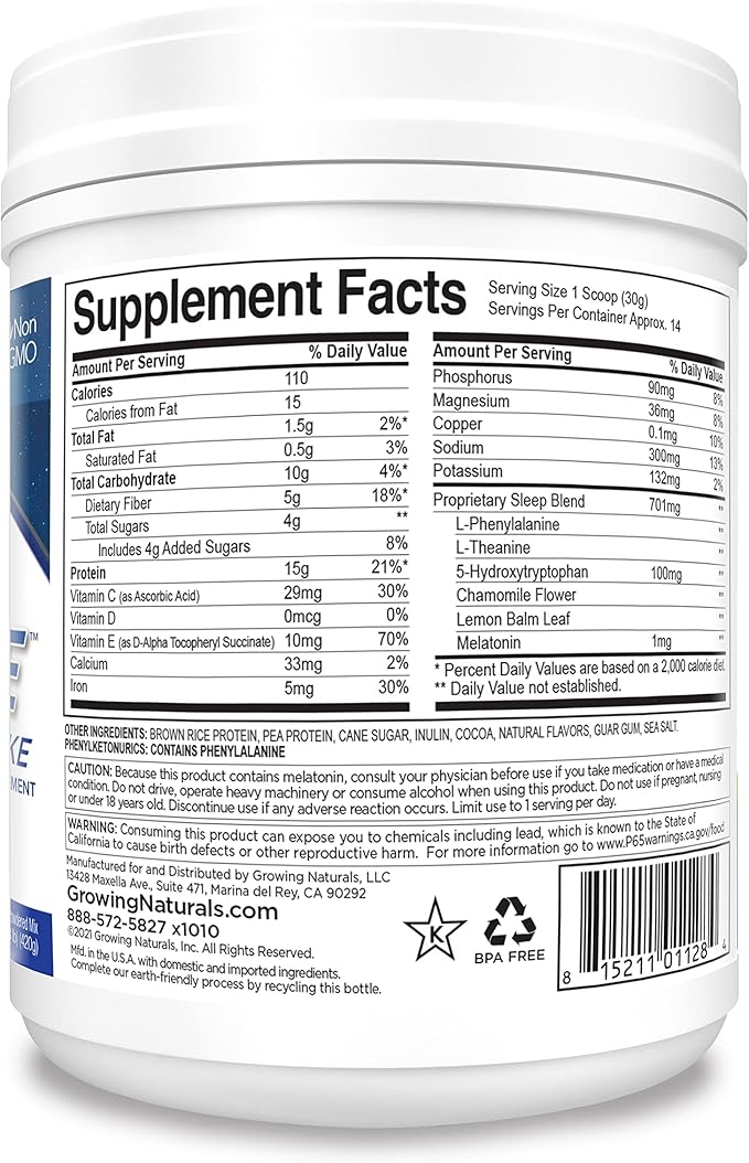 P.M. Restore SuperShake, Divine Dark Chocolate, 16 Ounce