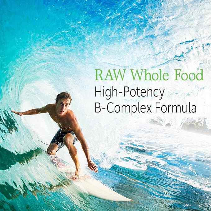 Garden of Life Vitamin B Complex 120 Vegan B6, Folate B12 as