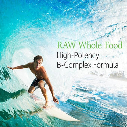 Garden of Life Vitamin B Complex 120 Vegan B6, Folate B12 as
