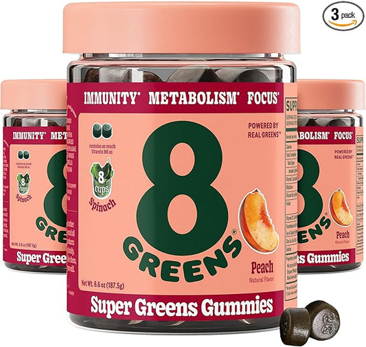 8Greens Daily Green Gummies B12 - 50 Vegan 3