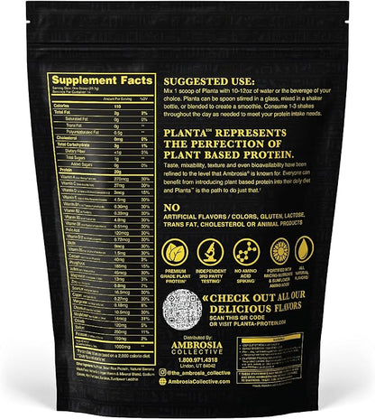 Ambrosia Planta - Premium Organic Plant-Based 14 Servings