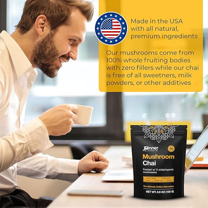 Inner Elevate Mushroom Chai (90 Servings)