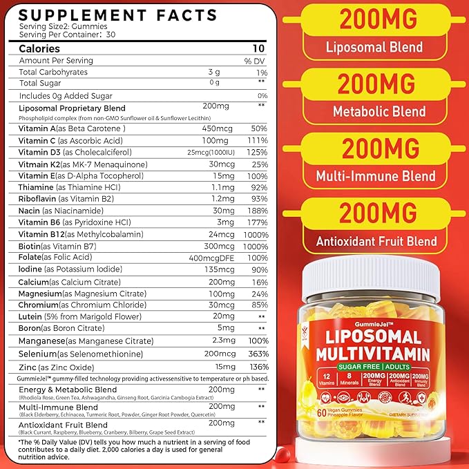 Multivitamins for Women 30+ & Men D3, B 60cts