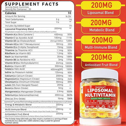 Multivitamins for Women 30+ & Men D3, B 60cts