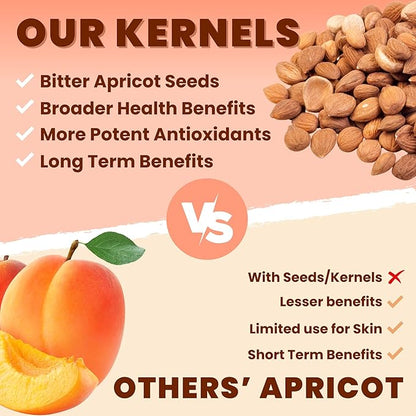 Organic Apricot Seeds Extract 500mg - 500mg 120 120 caps