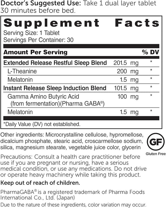 Dr. Whitaker Restful Night Extended Release 30 Tablets (30-Day Supply)