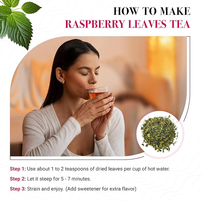 Raspberry Leaf tea 1 LB 100% Pure