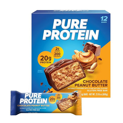 Pure Protein Bars, High Protein, Nutritious 12 Count 12 Count