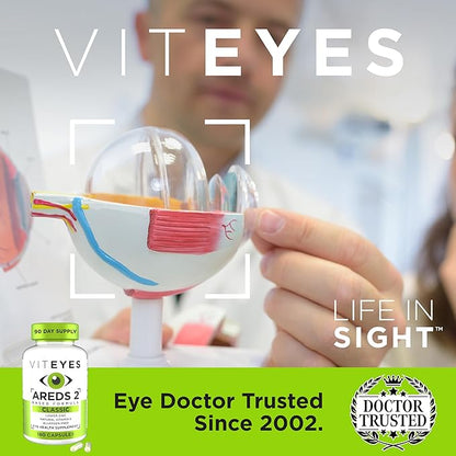 Viteyes AREDS 2 Eye Vitamins, Classic 180 Ct
