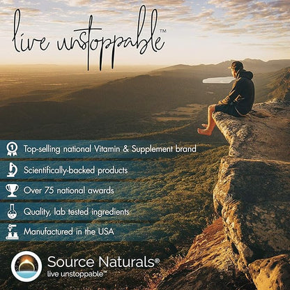 Source Naturals Omega-7 Sea Buckthorn Fruit Oil, Non-GMO, Vegan-Sourced for Health and Vitality* - 30 Vegan Softgels