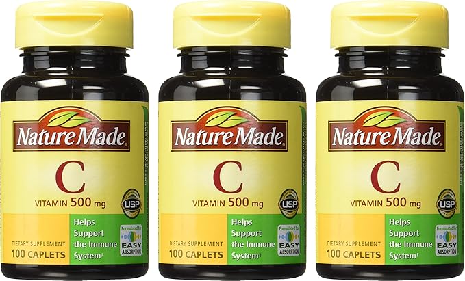Nature Made Vitamin C 500 mg 100 Count 3)