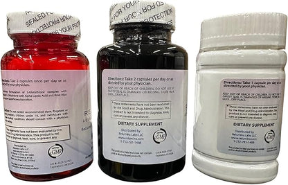 Relumins Advance Nutrition Gluta 1000, Vitamin (3 Bottles