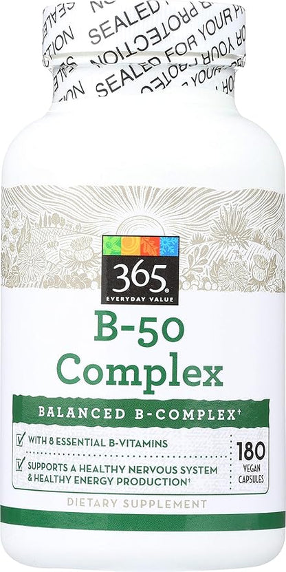 365 Everyday Value, B – 50 180 ct