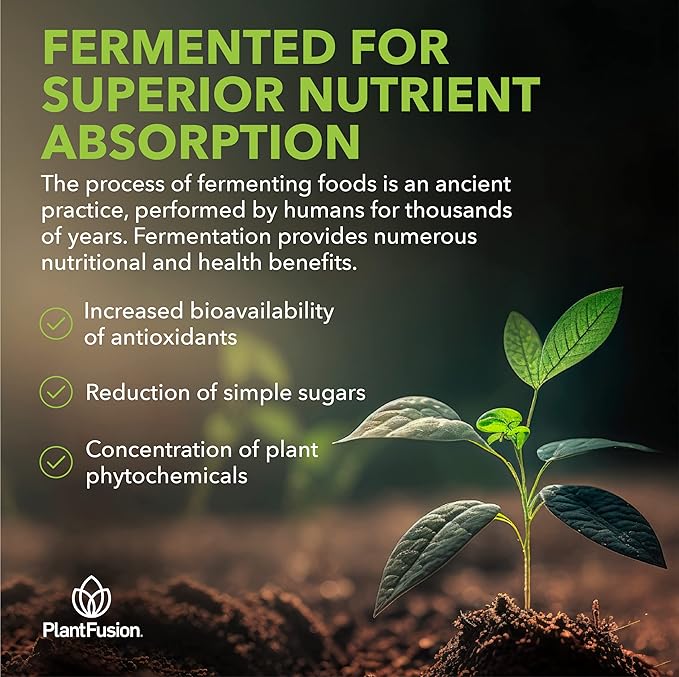 PlantFusion Alkalizing Super Greens Powder 8.46 oz 30 Servings