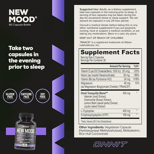 ONNIT New Mood 60 Count 1)