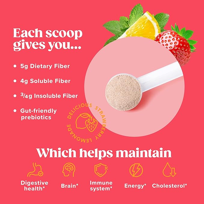 FiberDaily Delicious Fiber Powder 30 Servings