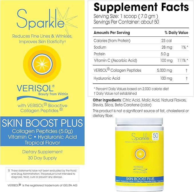 Hydrolyzed Collagen Powder [50-Serves] VERISOL