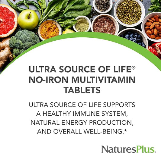 Natures Plus Ultra Source of Life 90 Tablets D3 - 30 Servings