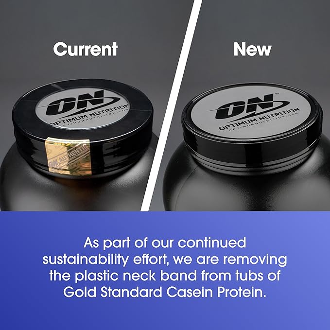 Optimum Nutrition Gold Standard 100% Micellar Casein Protein Powder, Slow Digesting, Helps Keep You Full, Overnight Muscle Recovery, Creamy Vanilla, 1.81 Pound (Packaging May Vary)