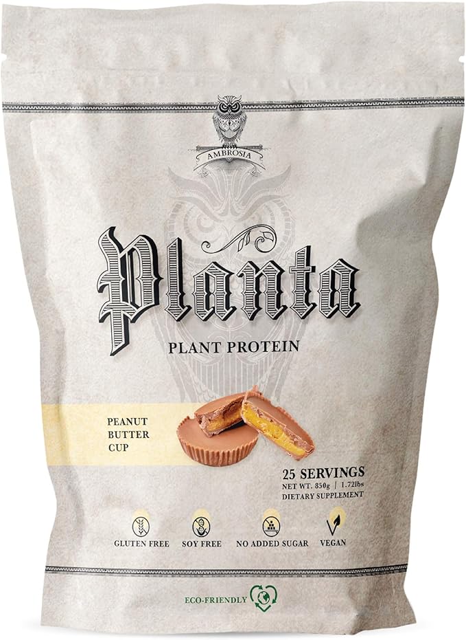 Ambrosia Planta - Premium Organic Plant-Based 25 Servings