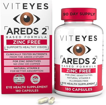 Viteyes AREDS 2 Zinc Free Macular 180 Ct