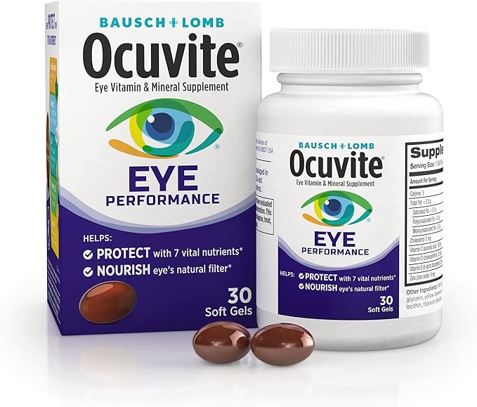 Ocuvite Bausch + Lomb Eye Performance 30 Count