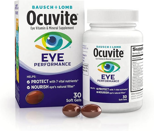 Ocuvite Bausch + Lomb Eye Performance 30 Count