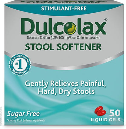 Dulcolax Stimulant Laxative Tablets (100 Count) 5mg & (50ct) Gentle 100mg