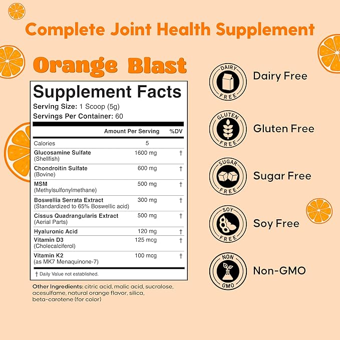 Flexy Joints - Complete Joint Support D3, K2 K2 - 60 Servings
