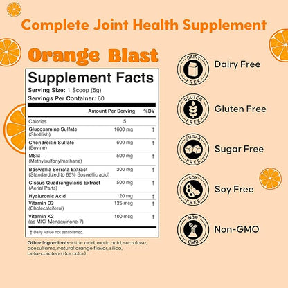 Flexy Joints - Complete Joint Support D3, K2 K2 - 60 Servings
