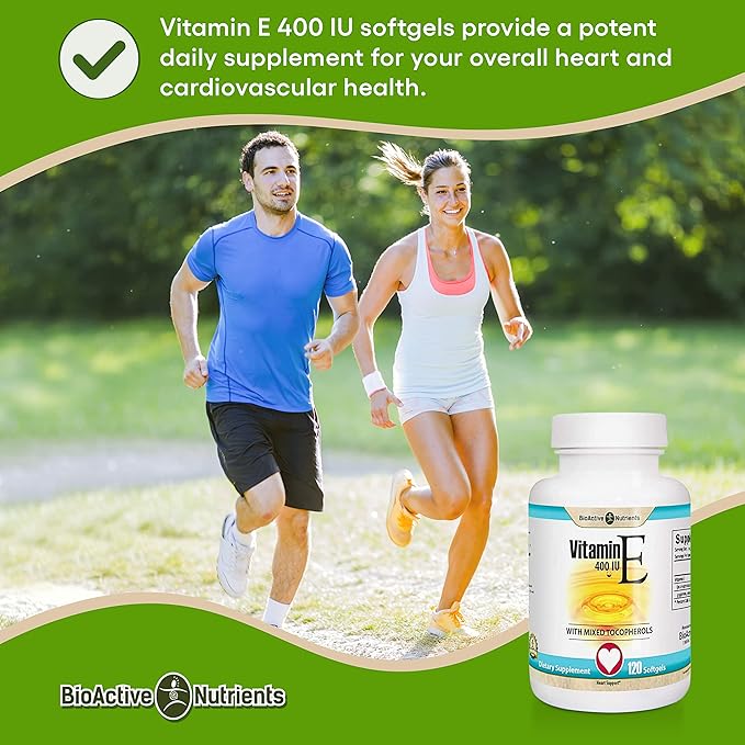Vitamin E 400 IU Supplement 120 Gel