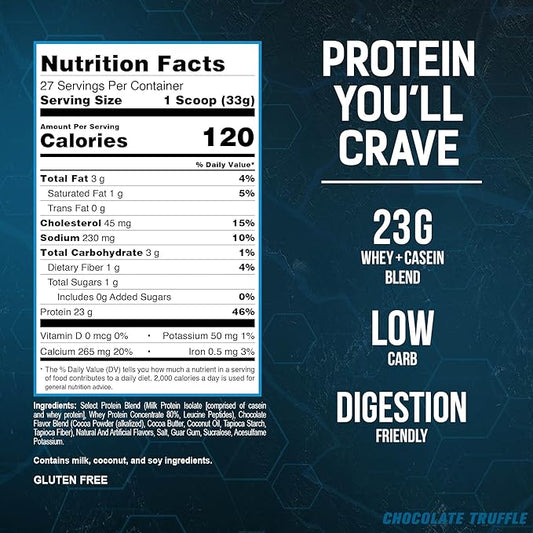 PEScience Select Low Carb Protein Powder, 27 Serving,