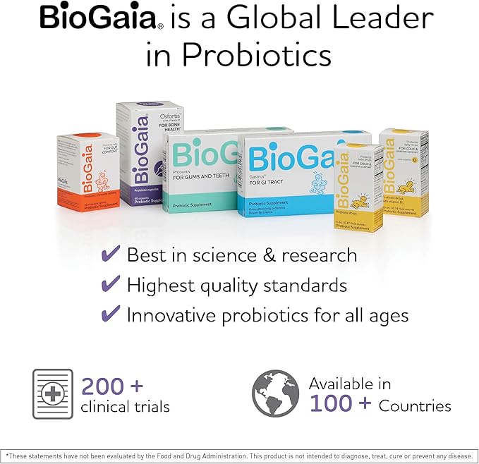 BioGaia Osfortis, Women’s Probiotic for Strong 6475, 60 60 Capsules, 1 Pack