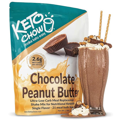 Keto Chow Chocolate Peanut Butter 21 Meal