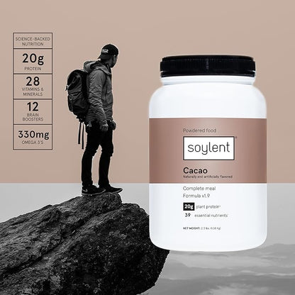 Soylent Complete Nutrition Meal Replacement Protein 39 Essential 36.8oz