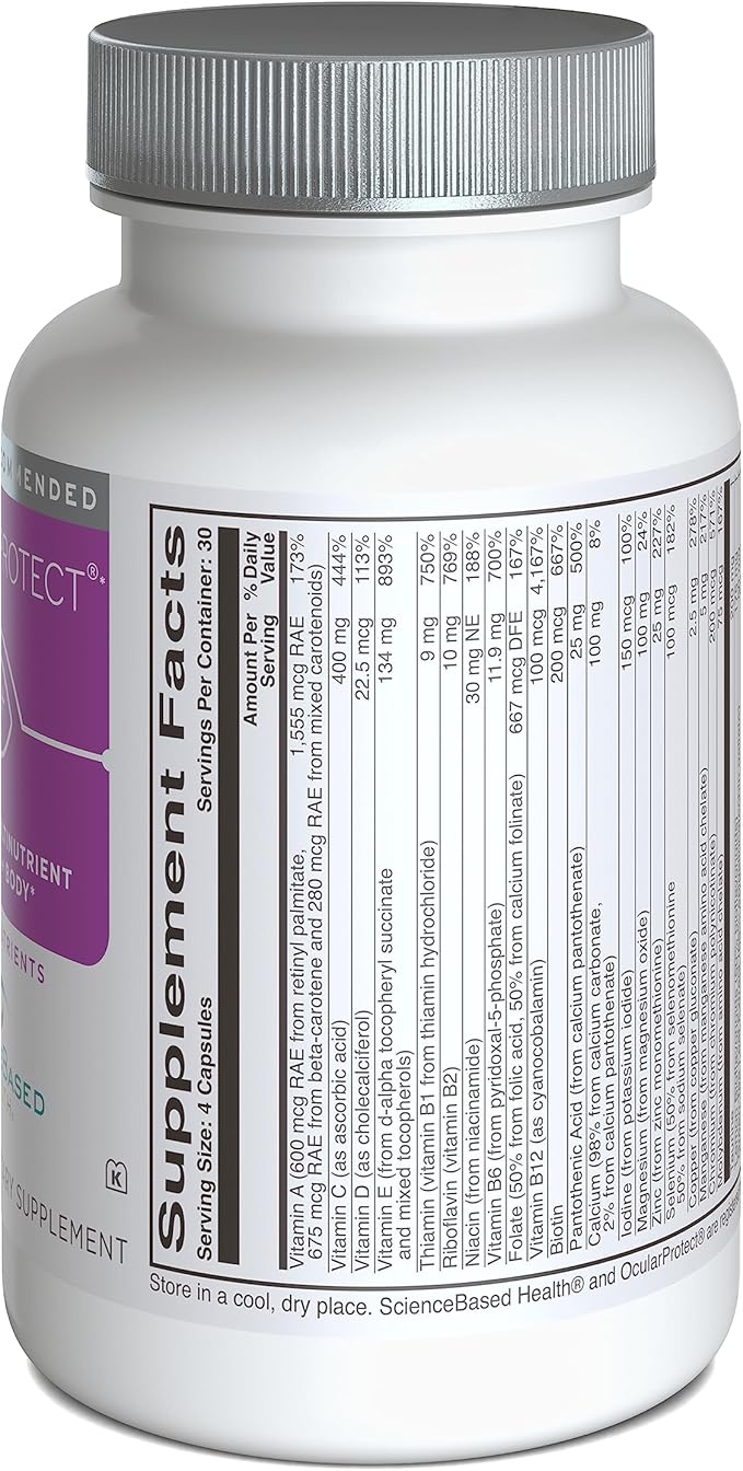 OcularProtect Whole Body Formula 120 Capsules