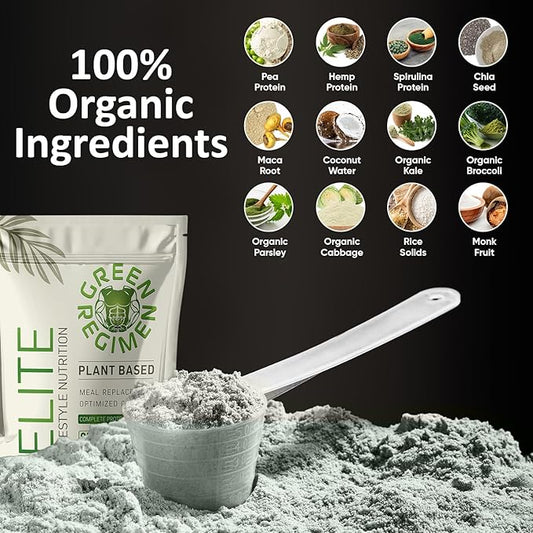 Elite Plant-Based Protein Powder 25g Complete 1 Month