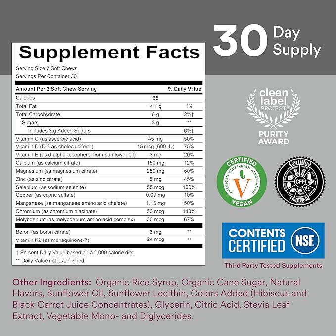 SmartyPants Multivitamin for Men & Mineral 3 Fish CoQ10 and 30 Day