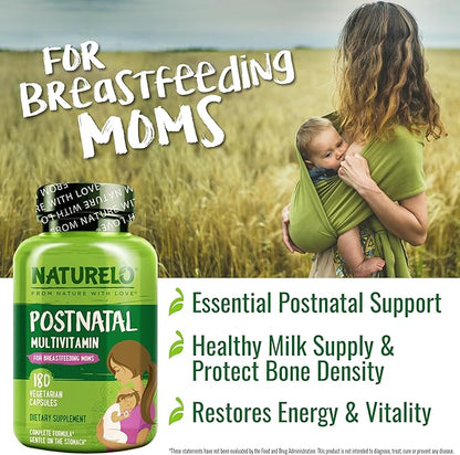 NATURELO Postnatal Multivitamin (180 Count 1))