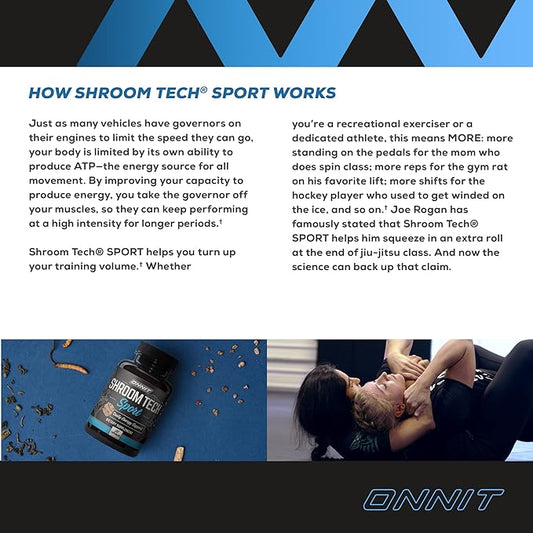 Onnit Shroom Tech SPORT: Clinically Studied (84ct)