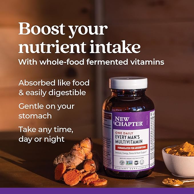 New Chapter Men's Multivitamin for Immune, 96 ct