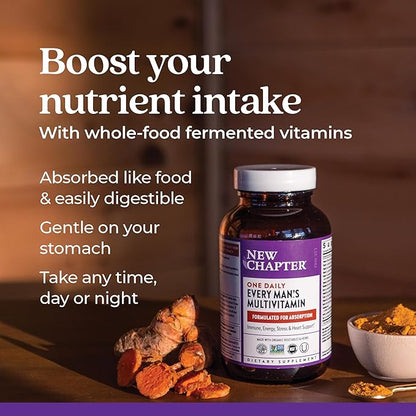 New Chapter Men's Multivitamin for Immune, 96 ct