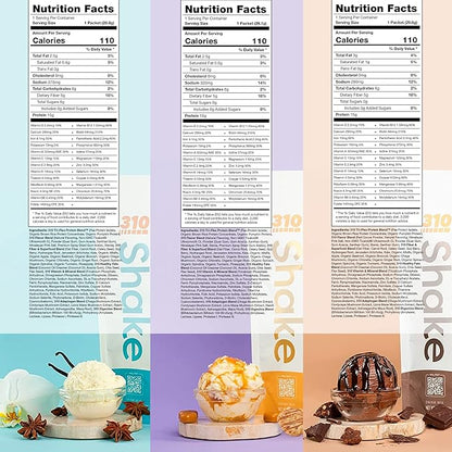 310 Nutrition – All-In-One Meal Replacement 26 Essential 3 Flavors